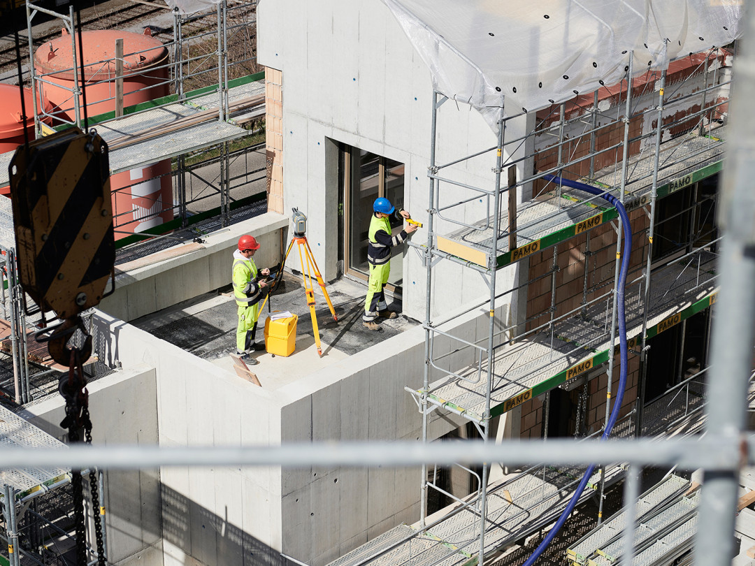 Bauvermessung. ING PLUS