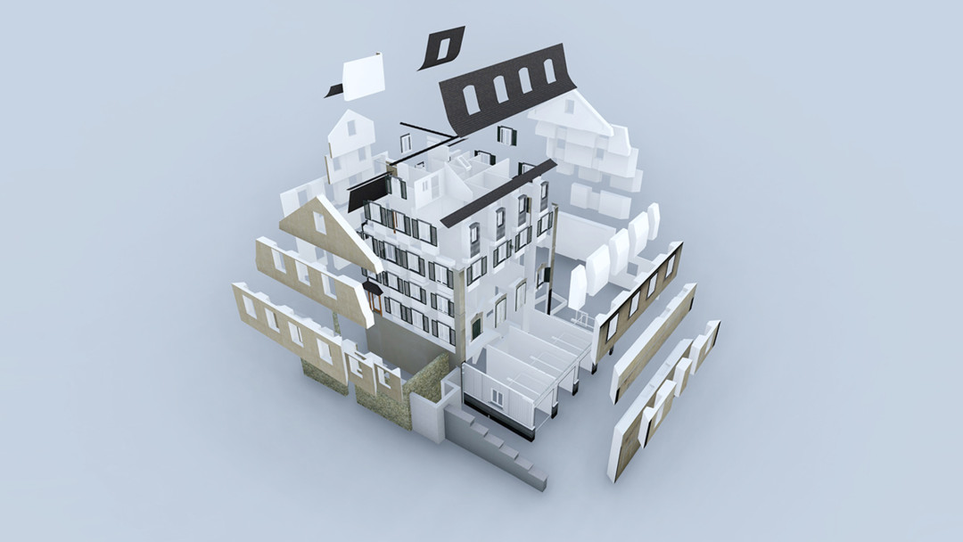 3D-Modellierung aus Gebäudevermessung. ING PLUS 3D-Modellierung aus Gebäudevermessung. ING PLUS